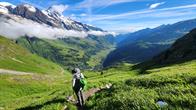 Blick zurück zur Trauneralm