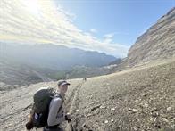 Abstieg vom Col des Fours