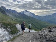Abstieg vom Col des Fours