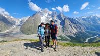 Die "Rückseite" des Mt. Blanc