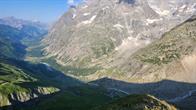 Blick zurück zum Rf Elena und ins Val Ferret