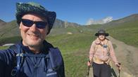 Ein langer Abstieg vom Col de Ferret nach La Fouly