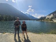 Geschafft: Champex-Lac