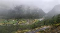 Blick auf Trient (mit der rosa Kirche :-) )