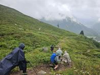 Abstieg vom Col de Balme (2191 m)