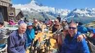 Mittagspause am Refuge du Lac Blanc