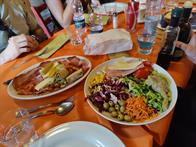 Ein großer Saltteller - wunderbar!