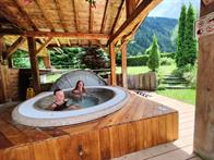 Aufwärmen im Hottub