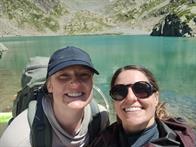 Helen & Hannah am Lac Blanc